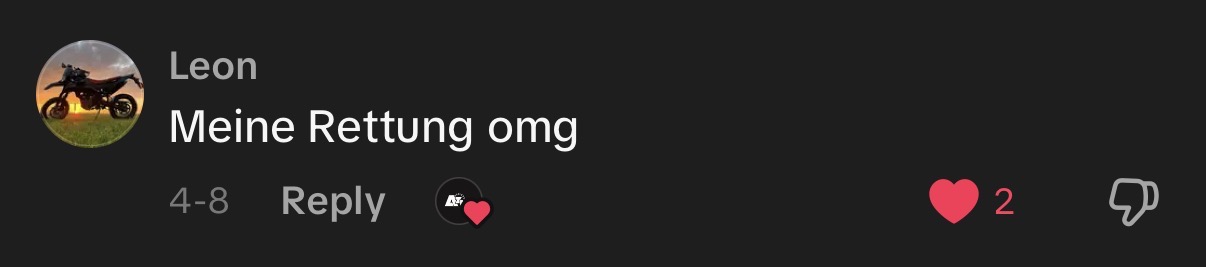 TikTok Kommentar 7